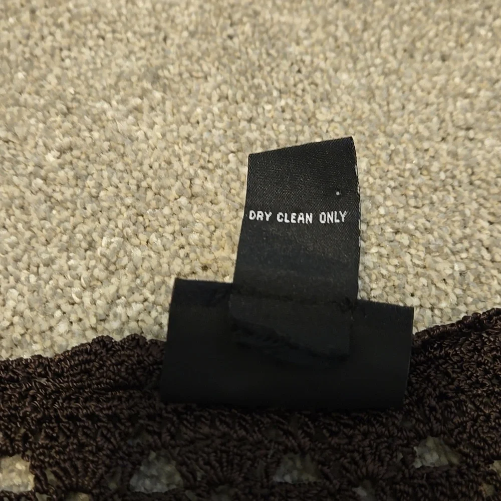 Torrid size 3 Crochet Shrug Brown - Picture 3 of 6